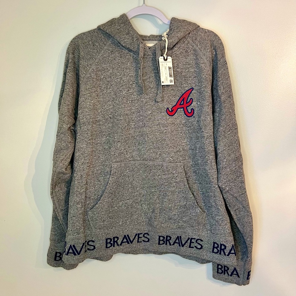 NWT MLB Women’s Braves Hoodie GENUINE MERCHANDISE
